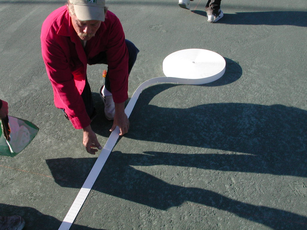 Installing the play lines